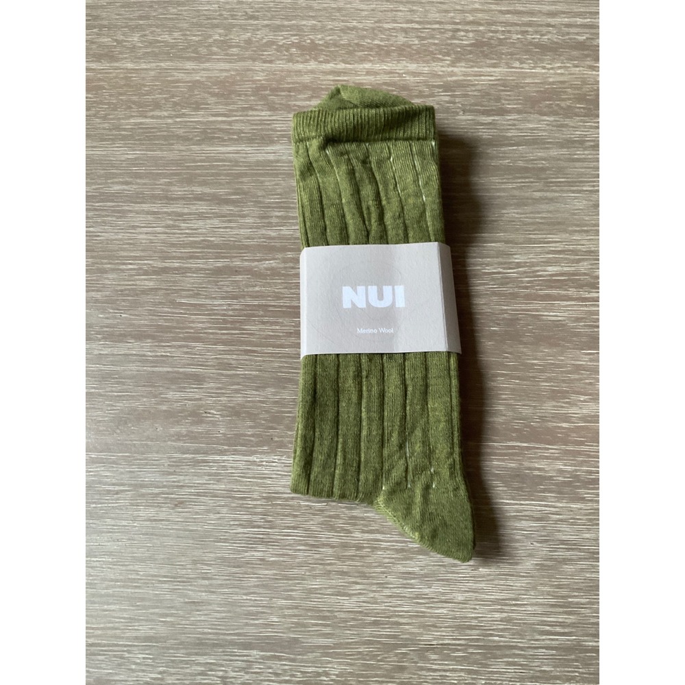 Nui Organics Nature Sock Grass Green XL New With Tags - Picture 2 of 3